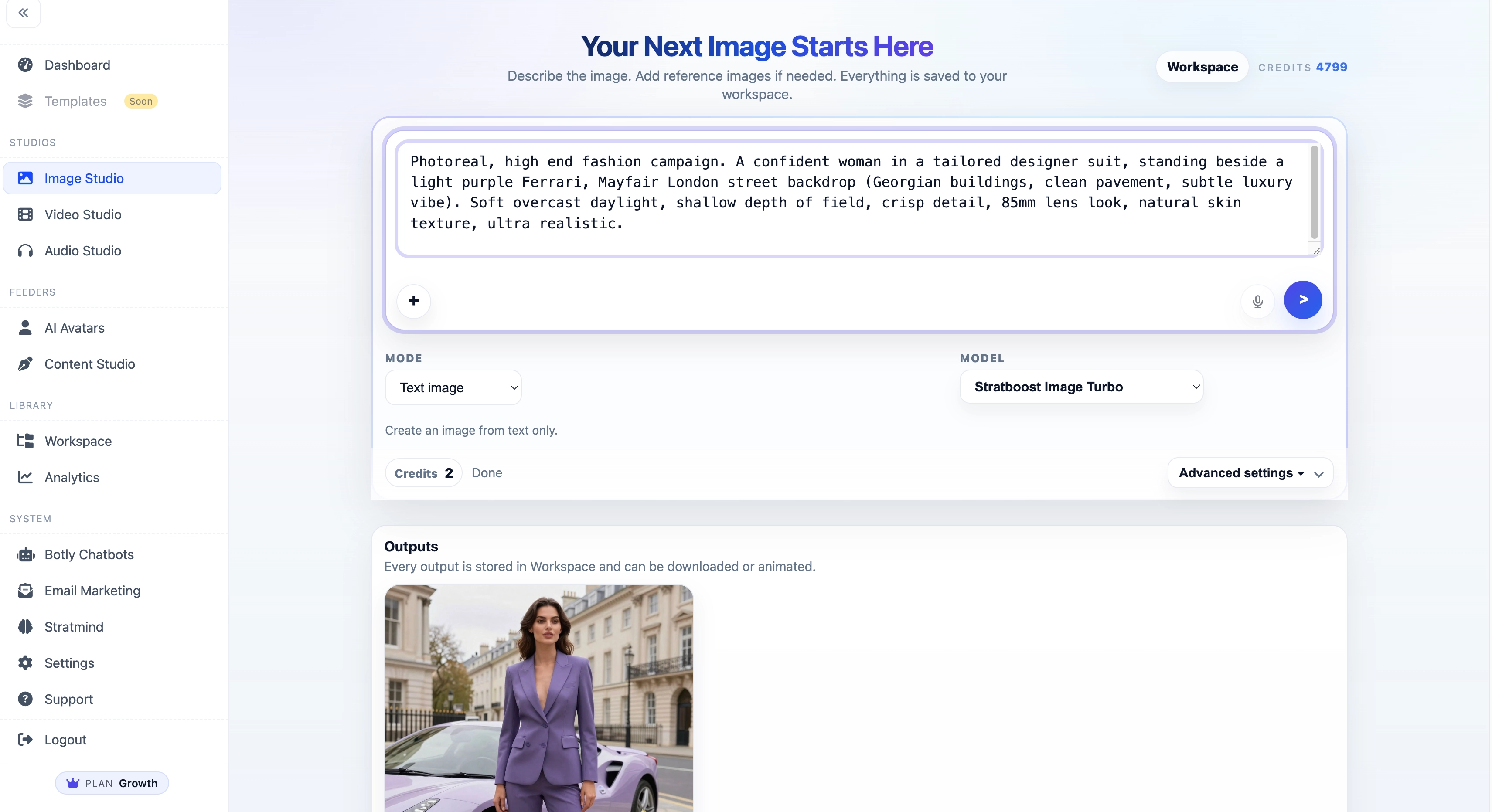 Stratboost Studio preview