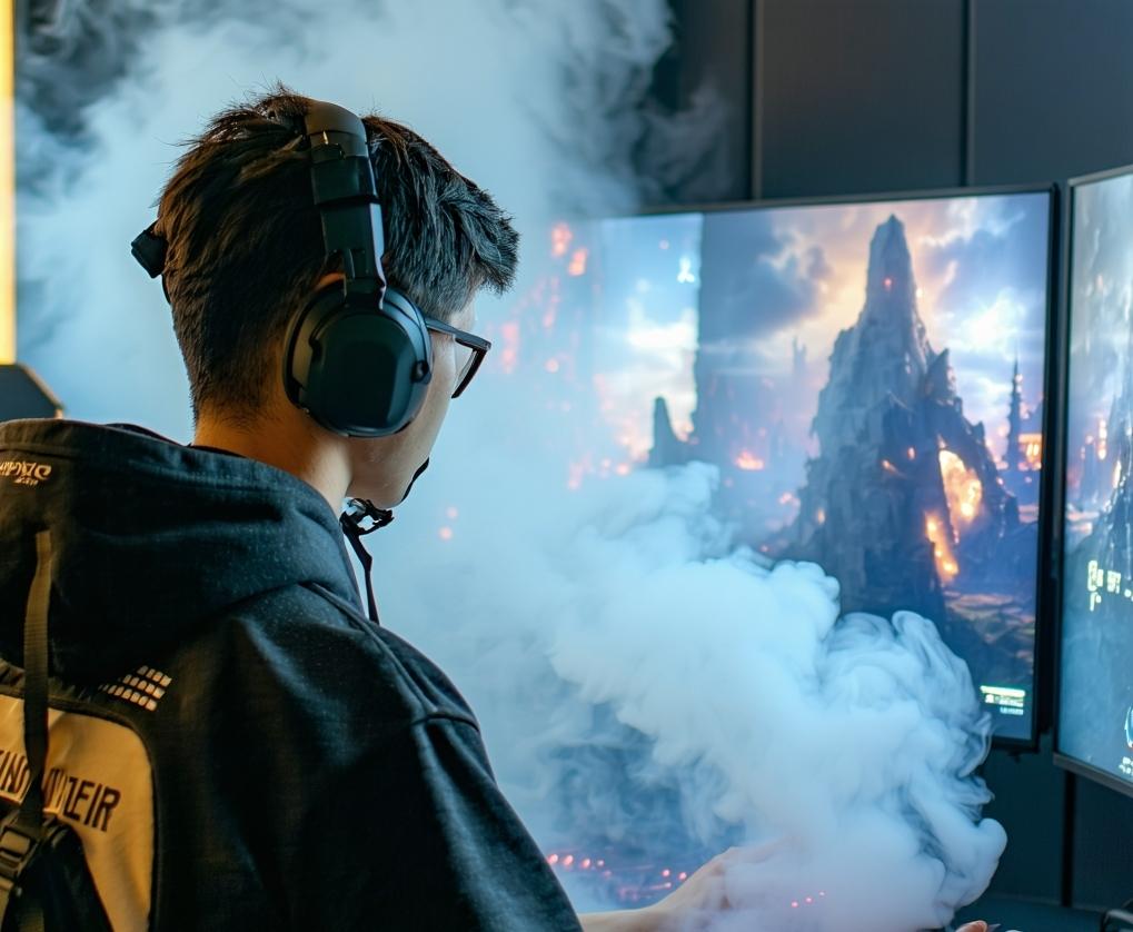 Leo Image Studio result: AI-generated artwork of a gaming coach